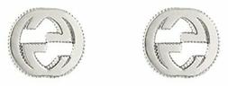 Interlocking Ybd479227001 Silver Earrings Donna Argento Gg