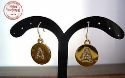 Lettera Alfabeto Iniziale Strass Donna Monachella Argento In