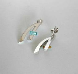 Lettere A Iniziale Alfabeto Metallo Rodiato Colore Argento S