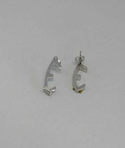 Lettere E  Iniziale Alfabeto In Metallo Rodiato Colore Argen