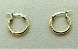 Lobo Cerchio Cerchietto Oro Giallo 18k 750 Donna Boucles Ore