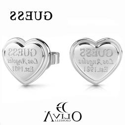 Lobo Cuori Impreziositi Da Incisione Logo Guess Acciaio 316l