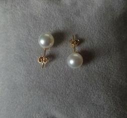 Lobo Donna Oro Giallo 18k 750 Perla Vera Naturale Gold Pearl