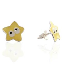 Lobo Per Bambina Stella Mm 10 In Argento 925 E Smalti