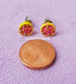 Lobo Sailor Moon Spilla Anime Bunny Cristallo D'argento Crys