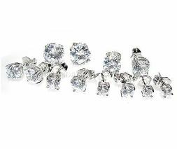 Lobo Uomo Donna Punto Luce Zircone 4 Griffe Ottone Pl Oro Bi