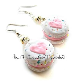 Macarons Heart Macaron Codette Arcobaleno Fragole Miniature 
