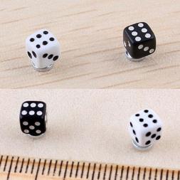Magnetici Orecchino A Calamita Orecchini Dadi Da Giuoco Rega