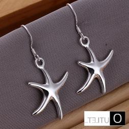 Moda Donna Fashion Argento Sterling 925 Silver Stella Marina