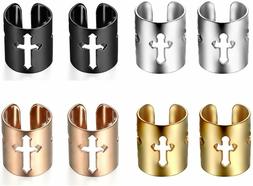 Non Piercing Clip On Acciaio Inox Uomo Donna...