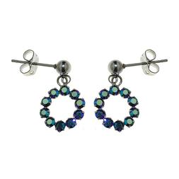 Orecchino Donna Bambina In Cristallo Swarovski Rebollo Made 