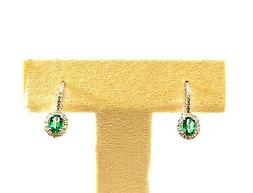 Oro Bianco 18 Kt 750 /&deg;&deg;&deg; Mirco Visconti Con Smeraldo Dia