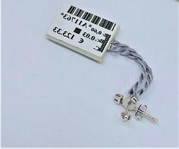 Oro Bianco 18kt 750 Punto Luce Brillanti Diamanti Veri Donna