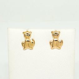 Oro Giallo 18 Kt 750 Gatto Gatti -901/st