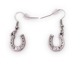 Paio Ferro Di Cavallo Cavallo Zoccoli Orecchini In Metallo O