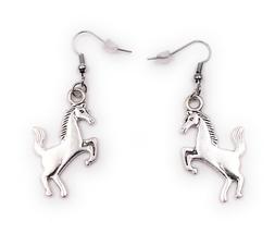 Paio Unicorno Che Salta Orecchini In Metallo Orecchini