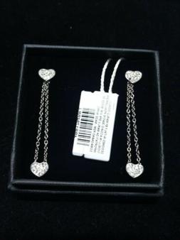 Pendenti 2 Cuori Con Brillanti Marl&Ugrave;