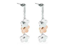 Pendenti A 3 Fiori Brosway Eden Bdn05 In Acciaio Bicolore E 