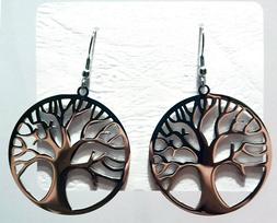 Pendenti Con L'albero Della Vita In Metallo Lucido