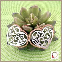 Pendenti Cuore In Argento 925 Lunghi Da Donna Anallergici Am