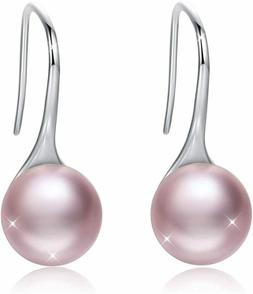 Pendenti Donna-argento Perla Lunghi Oro