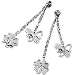 Pendenti Donna Brosway Egocentric Farfalla Quadrifoglio Bego