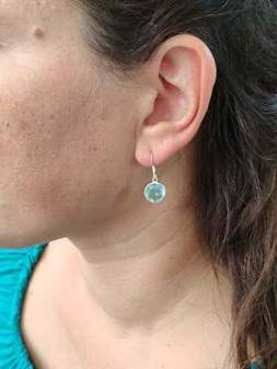 Pendenti Donna In Argento 925 Con Acquamarina