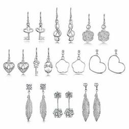 Pendenti Donna In Argento Sterling 925 Idea Regalo Elegante