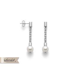 Pendenti Donna Miluna In Argento E Perle Acqua Dolce 8 - 8,5