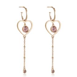 Pendenti Donna Sight In Acciaio Con Cuori E Cristalli Bgh22