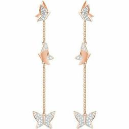 Pendenti Farfalle Farfalla Lilia Oro Rosa 5382364 New + Box