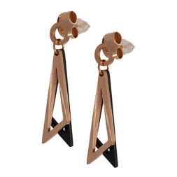 Pendenti Forme Asimmetriche Nero E Oro  Coghan Bigod034