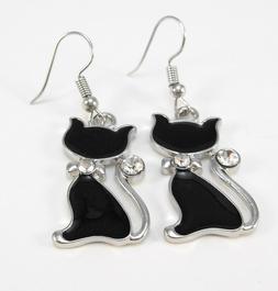 Pendenti Gatto Nero Gattino Smaltato