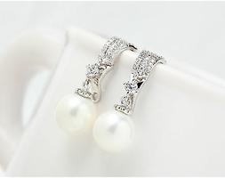 Pendenti Gioiello Sposa Donna Elegante Moda Cubic Zircone Aa