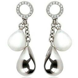 Pendenti Nomination In Argento Con Cristalli E Perla