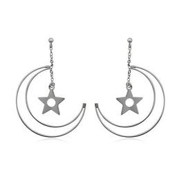 Pendenti Luna E Stella In Argento 925