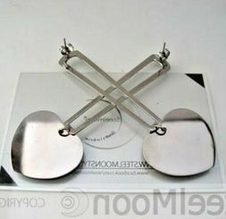 Pendenti Lunghi Grandi Da Donna In Acciaio Inox! Cuore Lucid