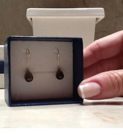 Pendenti Oro Giallo Donna E Quarzo Fume&rsquo;