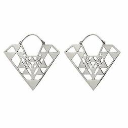 Pendenti Ottone Argentato Egiziano Triangolo Piramide