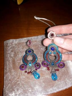 Pendenti Rosa E Azzurro