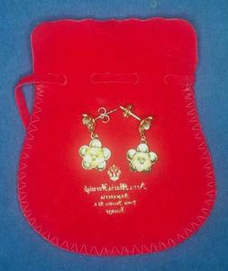 Pendenti Rose -  Argento 925 - Placcato Oro - Filigrana  -