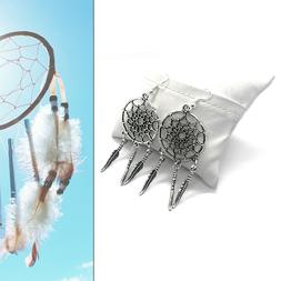 Pendenti Tela Acchiappasogni Ciondolo Con Piuma Portafortuna