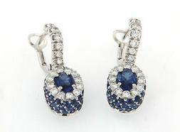 Pendenti Zaffiro Pav&egrave; Diamanti Crivelli