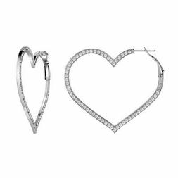 Per Donna Pendenti In Acciaio A Cuore Ube28000