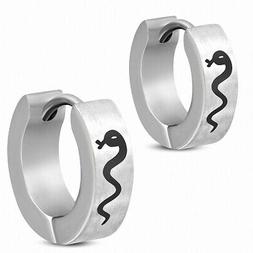 Per Uomo In Acciaio Serpente Cinese