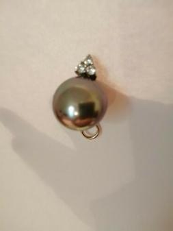 Perla Grigia In Argento