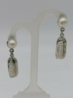 Perla Naturale Pendenti Gioiello Accessori Donna