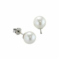 Perle 7,5 / 8 Mm Oro Bianco 302b