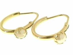 Perle Bimba Bambina Cerchio Oro Giallo 18 Kt Carati Ct 750 1