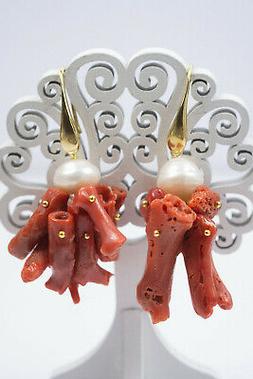 Perle Vere Naturali, Corallo Rosso Vero A Rametti Grandi, Ot